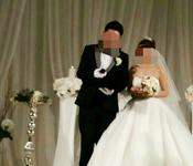 멋진 신랑 신부~두분의 앞길에 행운이 가득하길 바랍니다