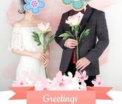 청첩장 소식 전해요.