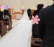교회에서 열린 결혼식 (러브스토리아)