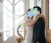결혼 후 한참 뒤 보내준 성혼커플의 웨딩사진 (두분 행