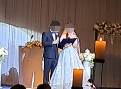 결혼을 축하드립니다.